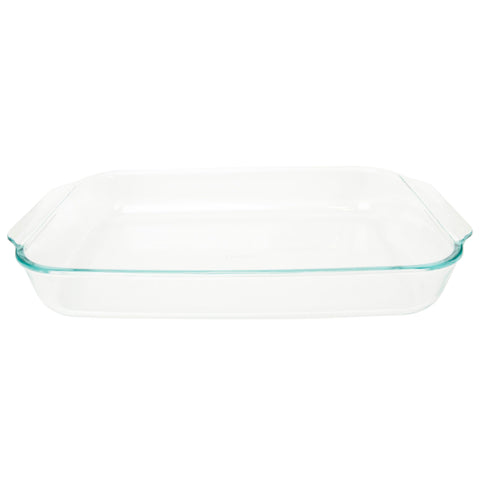 Bandeja Pyrex 234 Basicos: vidrio en EE. UU. para durabilidad.