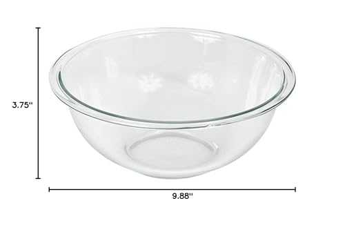 Apto para lavavajillas Pyrex 325 2,5 qt facilita limpieza y reutilización.