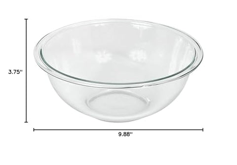 Apto para lavavajillas Pyrex 325 2,5 qt facilita limpieza y reutilización.