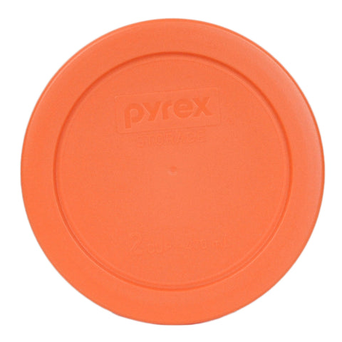 Tapa naranja Pyrex 7200-PC apta para lavavajillas, limpieza fácil y rápida.