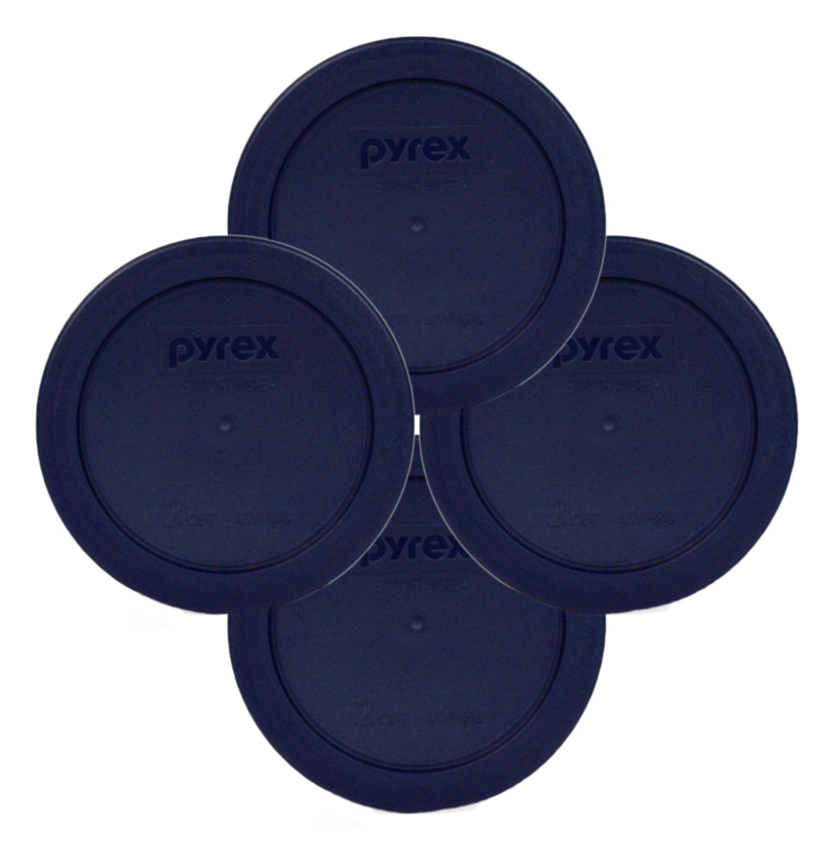 Tapas repuesto Pyrex 7200-PC azul para recipientes de 2 tazas, conservación segura