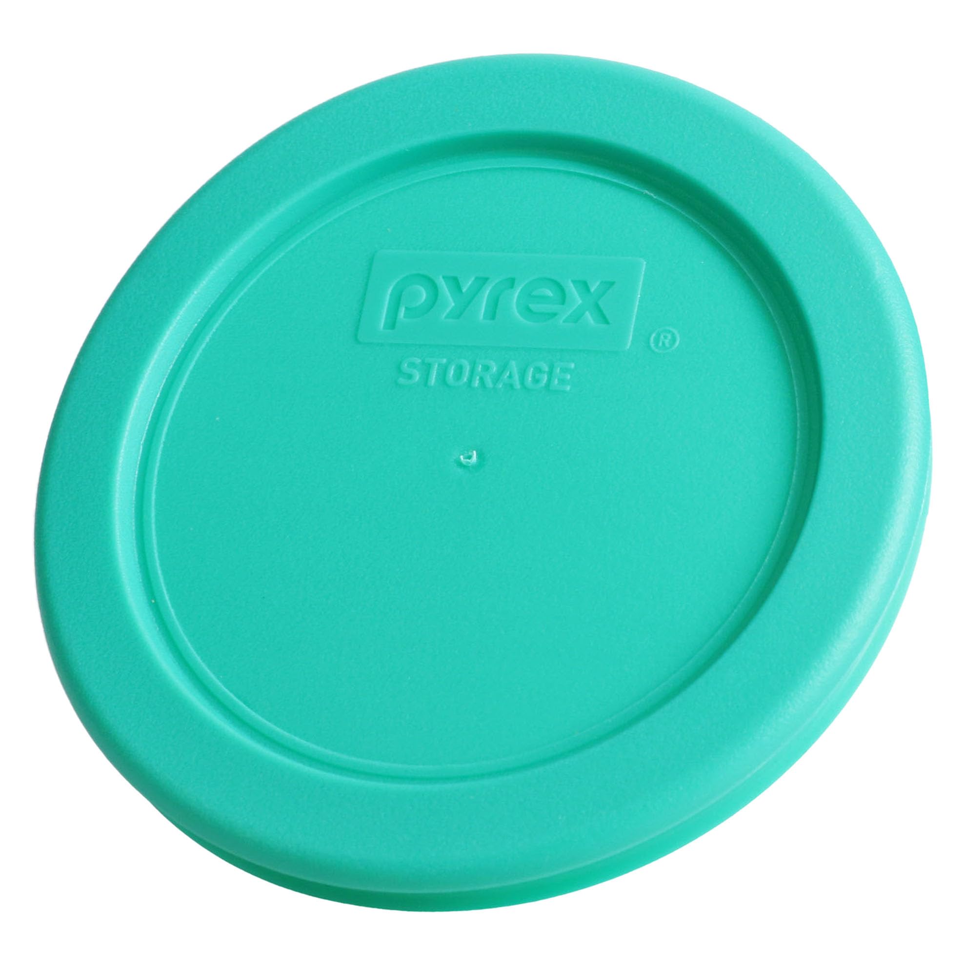 Tapa Pyrex verde apta para microondas, cómodo de usar