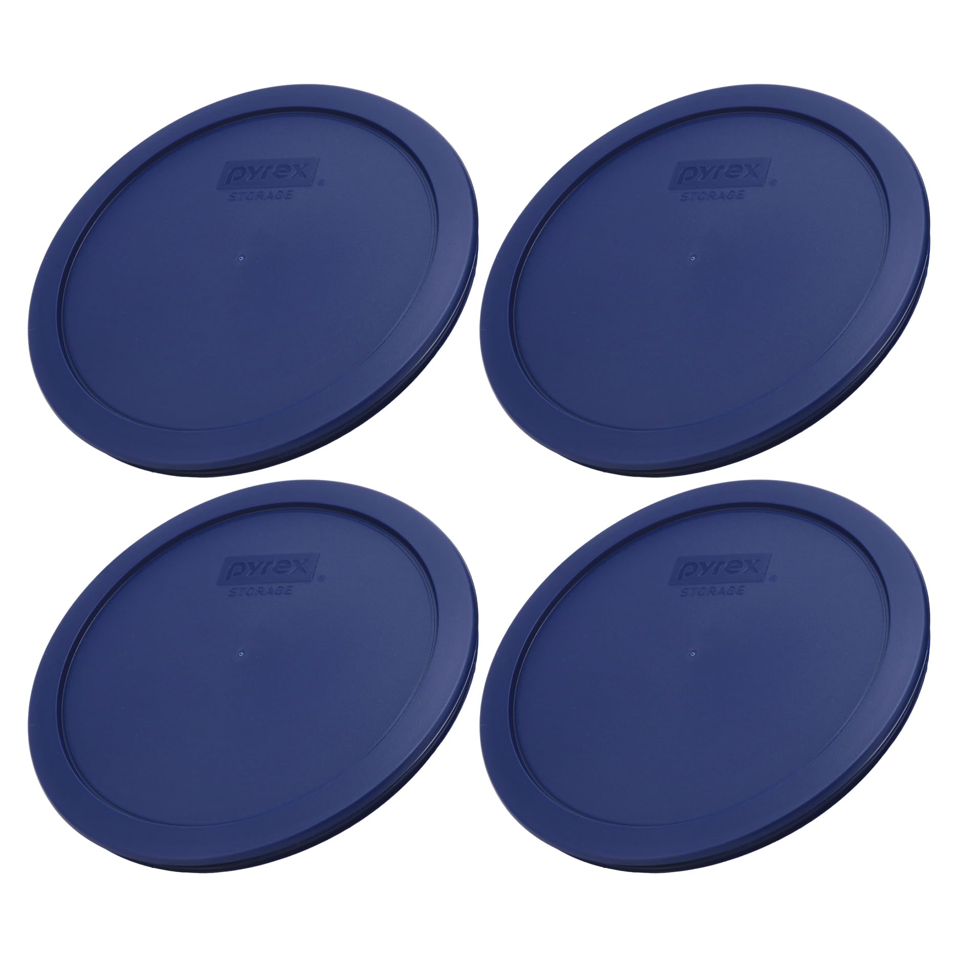 Tapas azules Pyrex 7402-PC para cuencos, sellado seguro para frescura