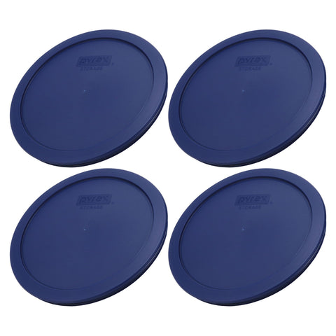 Tapas azules Pyrex 7402-PC para cuencos, sellado seguro para frescura