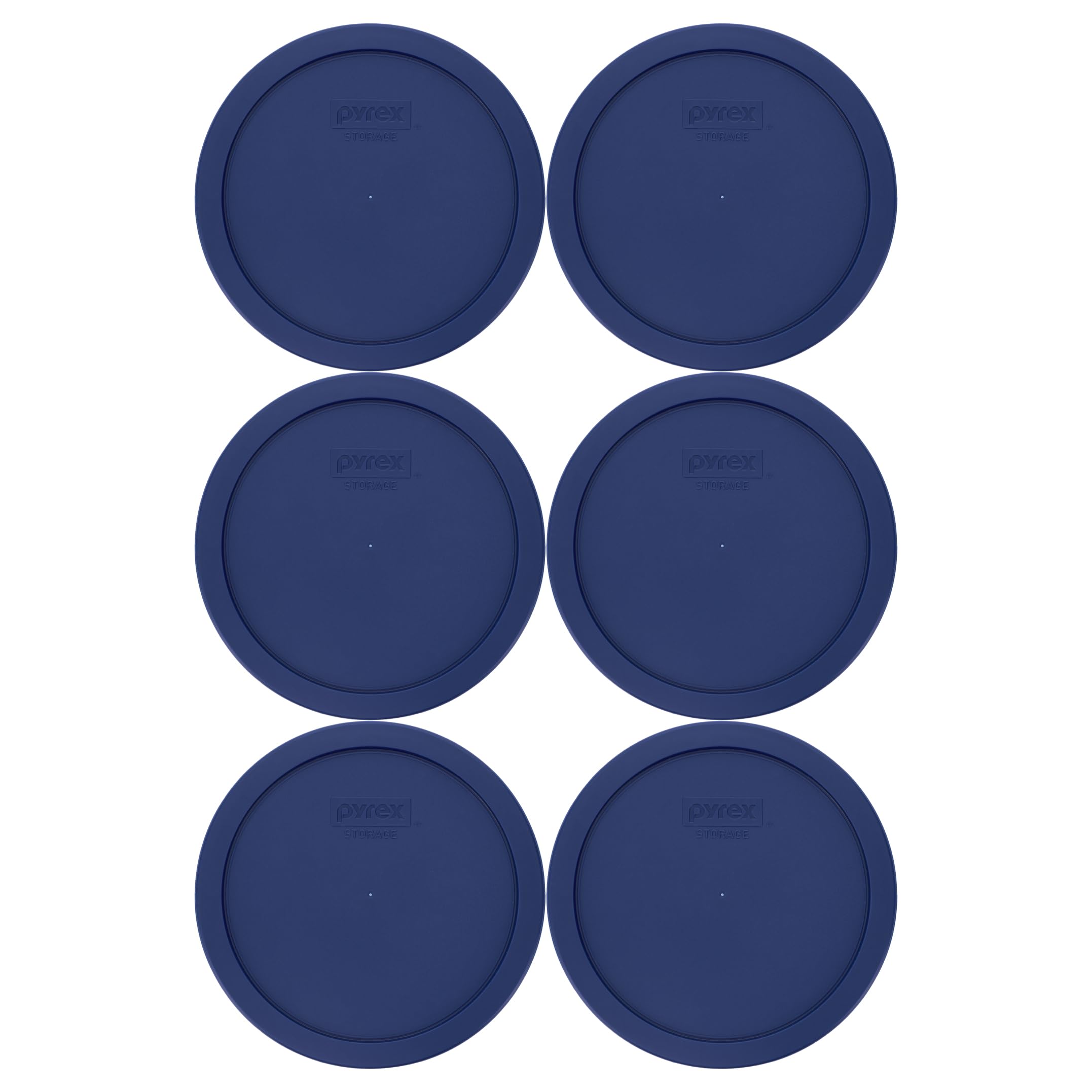 Tapa azul Pyrex 7402-PC apta para refrigerar y conservar.