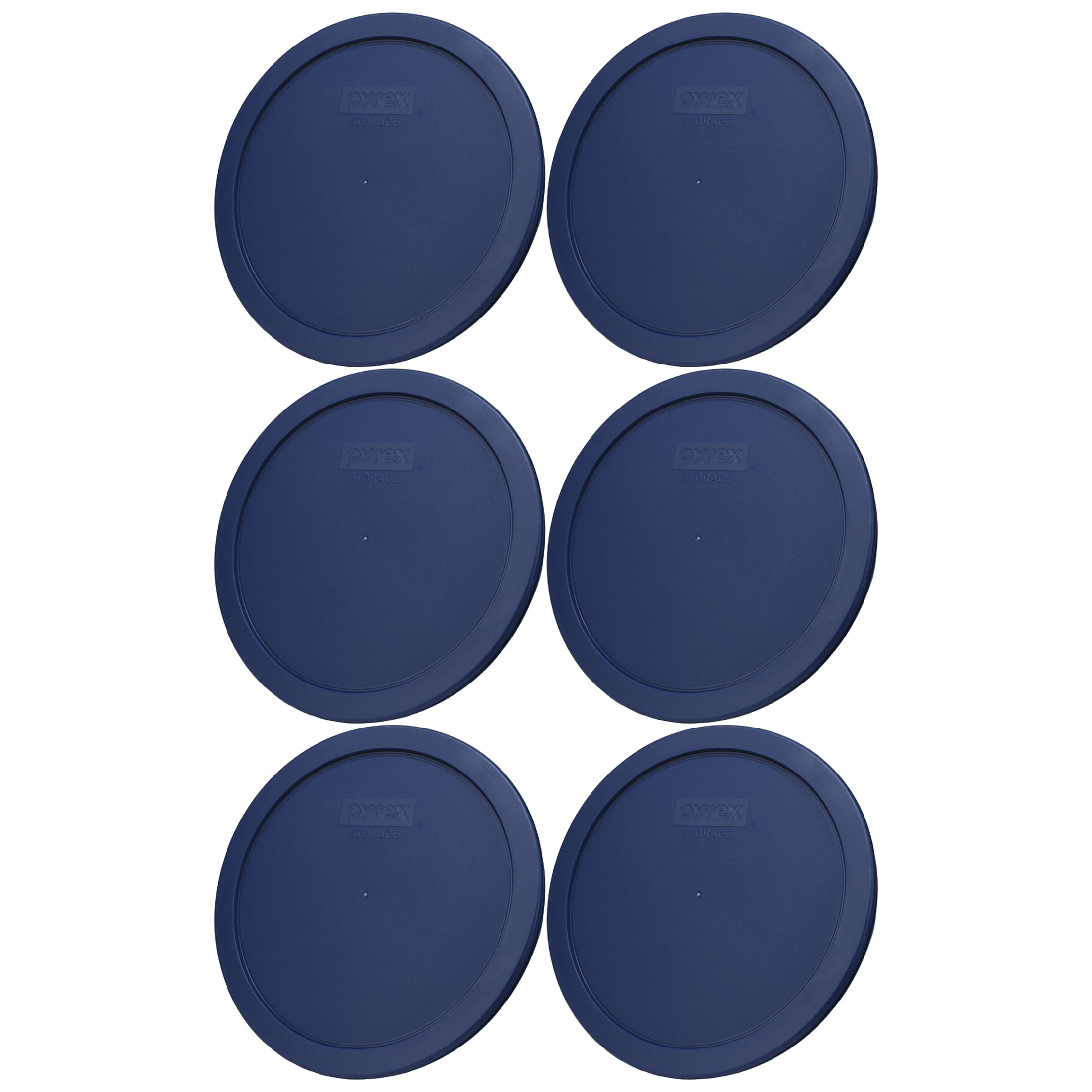Tapa azul Pyrex 7402-PC evita olores y sabores en alimentos.