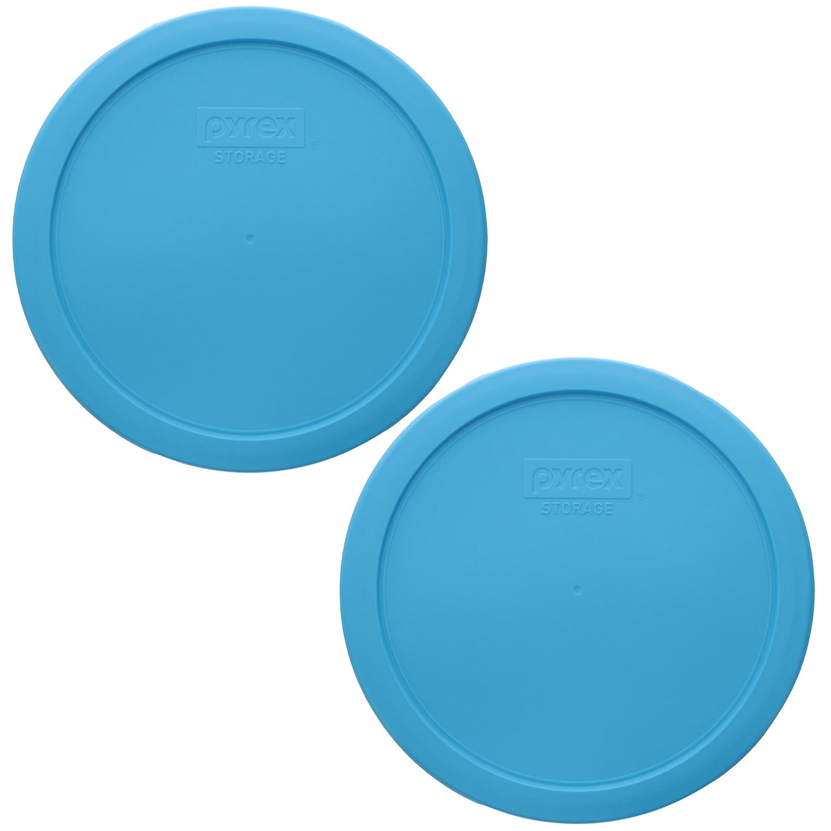 Tapa repuesto Pyrex 7402-PC azul Pantone para recipientes de vidrio 6/7 tazas con ajuste seguro.