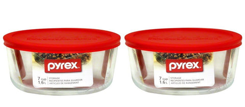 Pyrex cuenco cristal 7 tazas, ideal para almacenar y recalentar comidas.