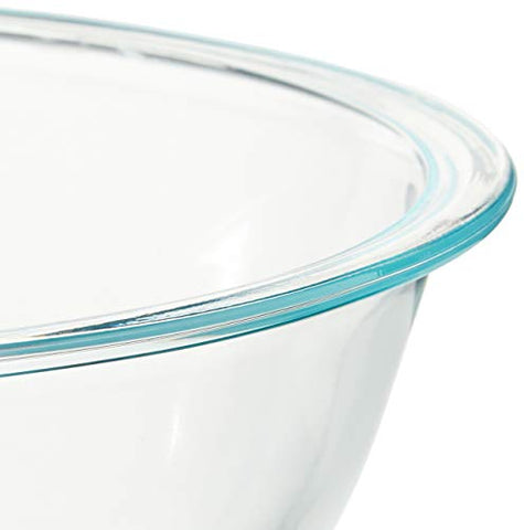 Pyrex Smart Essentials cuenco de vidrio de 1 cuarto con tapa, listo para servir.