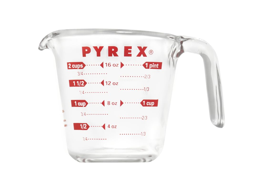 Pyrex Prepware dimensiones 4,2 pulgadas para almacenamiento cómodo