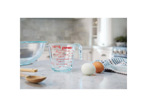 Pyrex Prepware taza apta para microondas para calentar recetas rápido