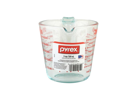 Pyrex Prepware vidrio transparente que facilita ver la medida sin manchas