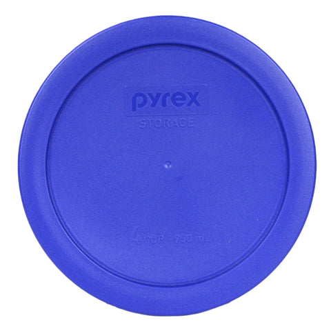 Tapa Pyrex 7201-PC de 4 tazas, azul cadete, guarda porciones grandes.