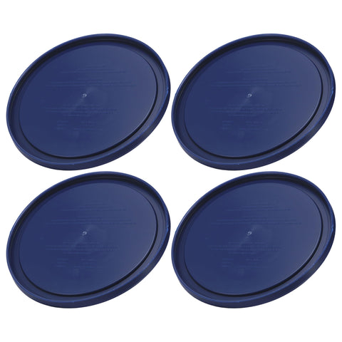 Tapa azul Pyrex para cuenco 7203, apta para microondas