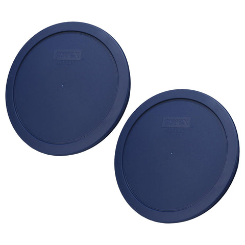 Tapa Pyrex azul con ajuste preciso para almacenamiento sin olores