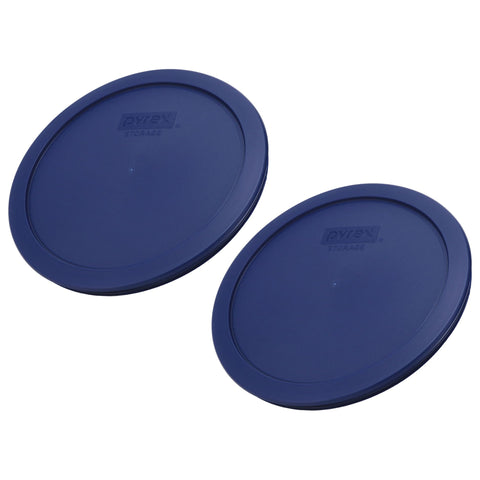 Tapas repuesto Pyrex azul con ajuste seguro para cuencos 7402 y 7203