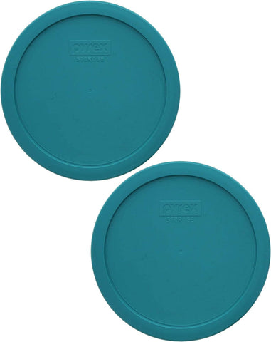Tapa Pyrex turquesa apta para refrigerador, congelador y microondas