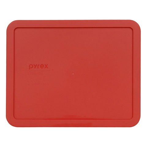 Tapa roja Pyrex de reemplazo para bandeja de 11 tazas, apta para refrigerar y microondas.