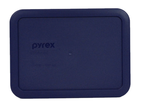 Tapa Pyrex azul duradera para uso diario en la cocina.