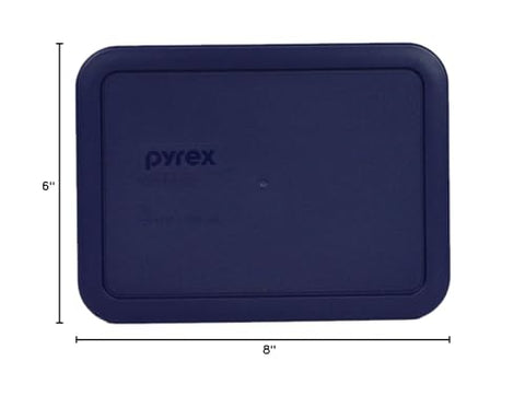 Cubierta Pyrex azul para congelar y recalentar con seguridad.