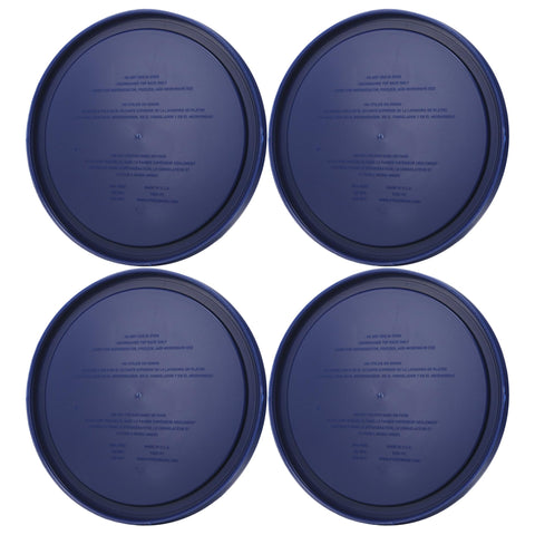 Conjunto de tapas azules Pyrex, repuestos duraderos para uso diario