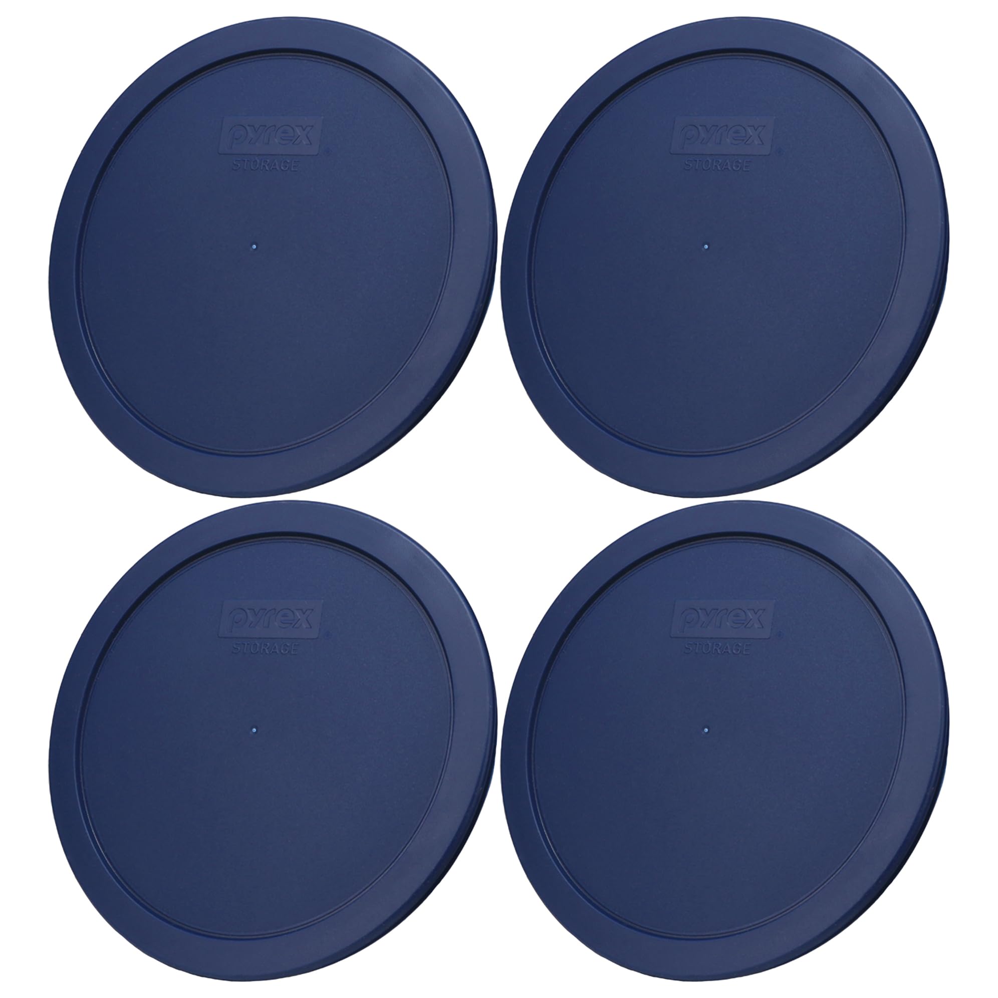 Tapas azules para cuencos Pyrex 6/7 tazas, almacenamiento de sobras