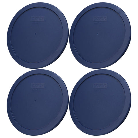 Tapas azules para cuencos Pyrex 6/7 tazas, almacenamiento de sobras