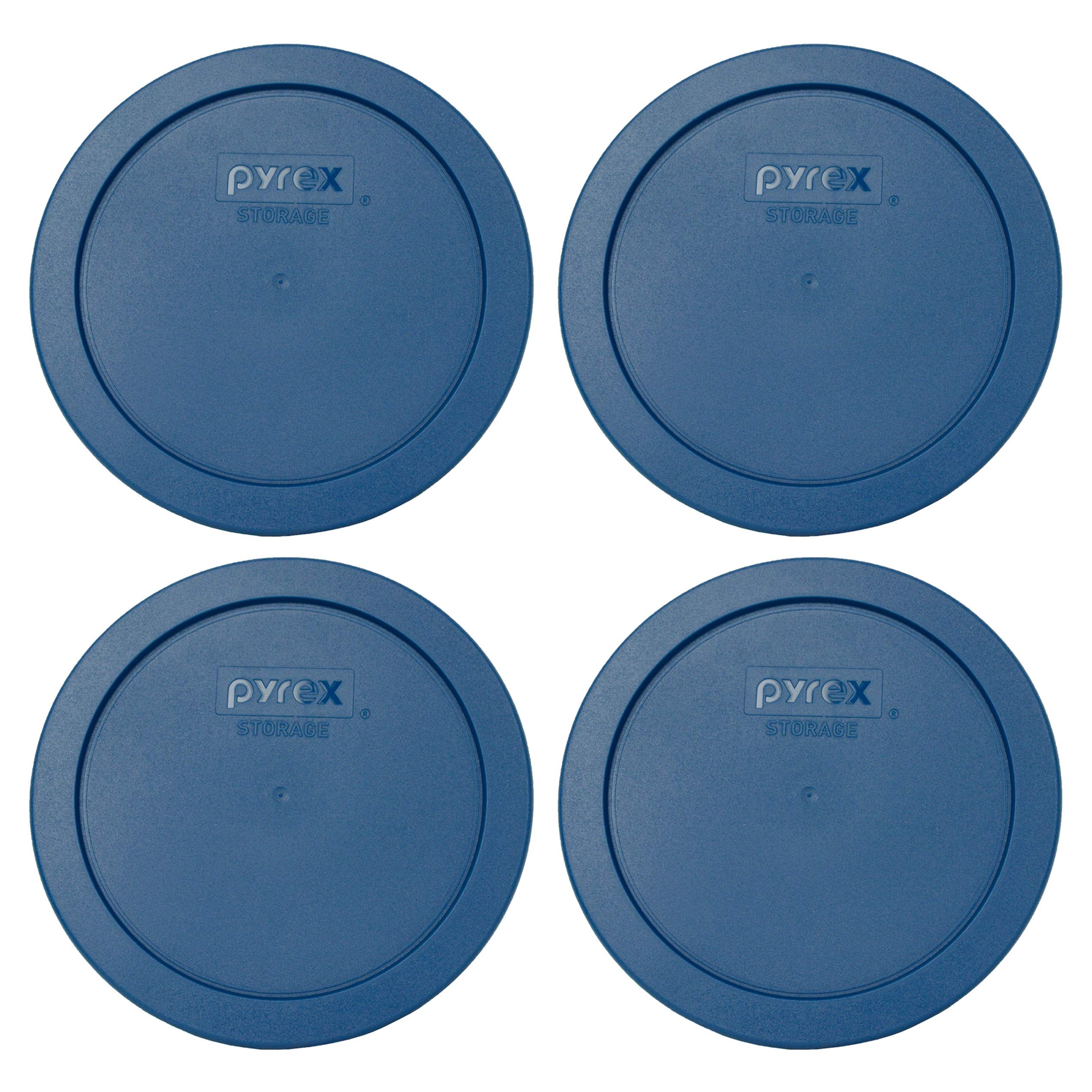 Tapa repuesto Pyrex color azul abeto para tapas de 4 tazas, mantiene la frescura.