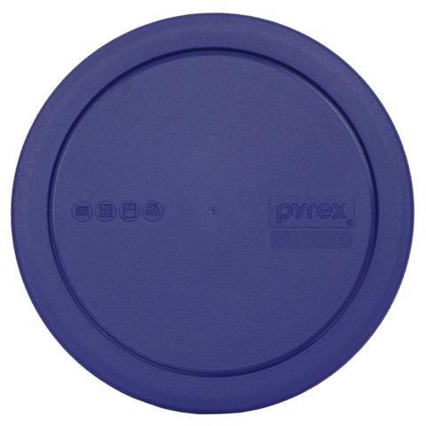 Pyrex tapas tazón azul, tapa resistente para almacenar y refrigerar.