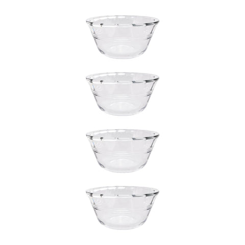 Pyrex tazas de flan 6 onzas, aptas para lavavajillas para un cuidado sencillo.