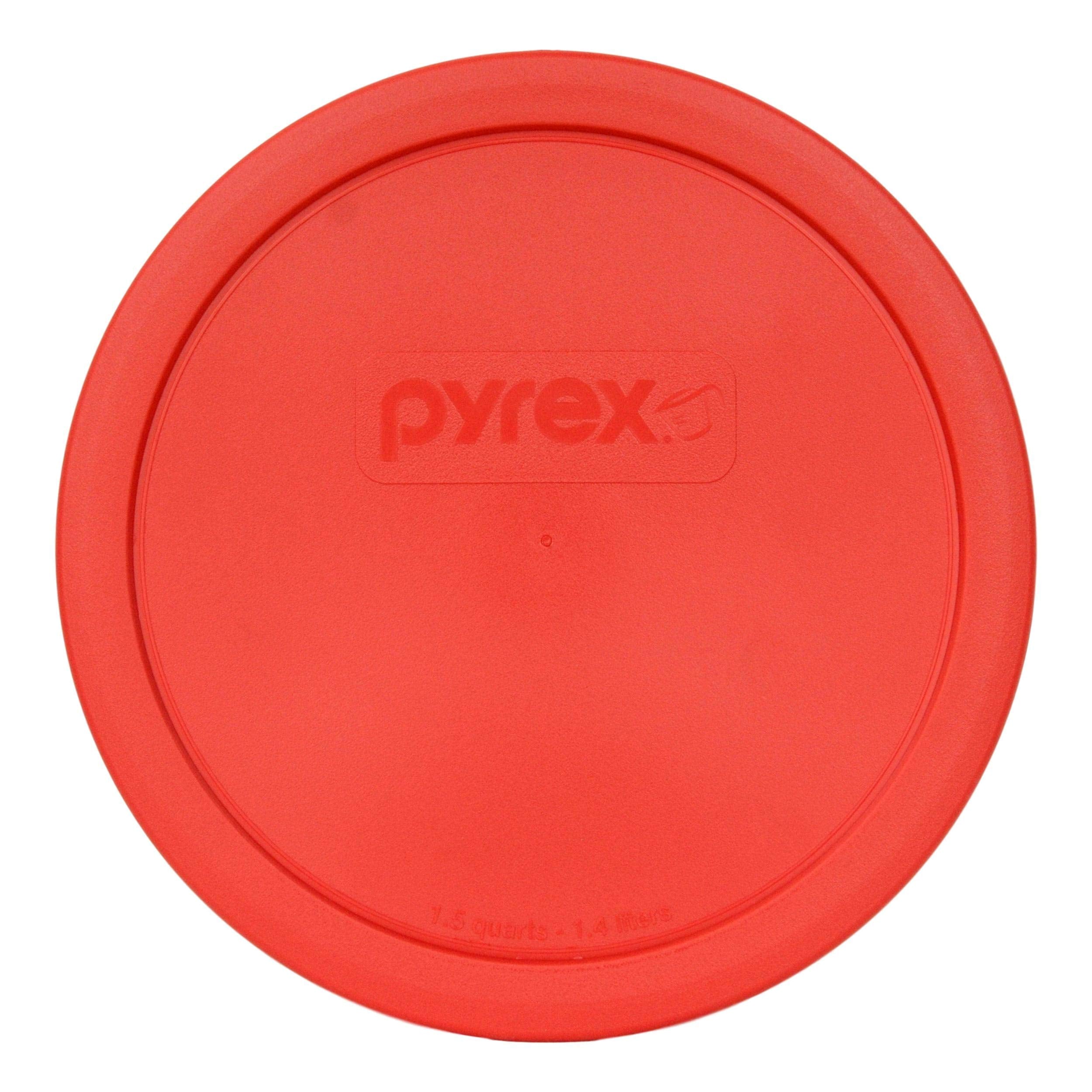 Pyrex tazón azul 1 qt, compatible con tapas y microondas para uso diario.