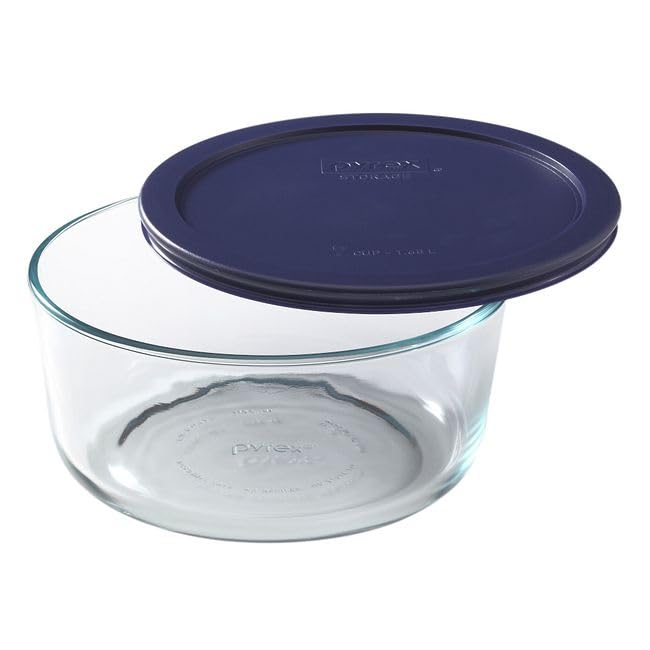 Pyrex vidrio no poroso, evita manchas y retiene sabor al almacenar.