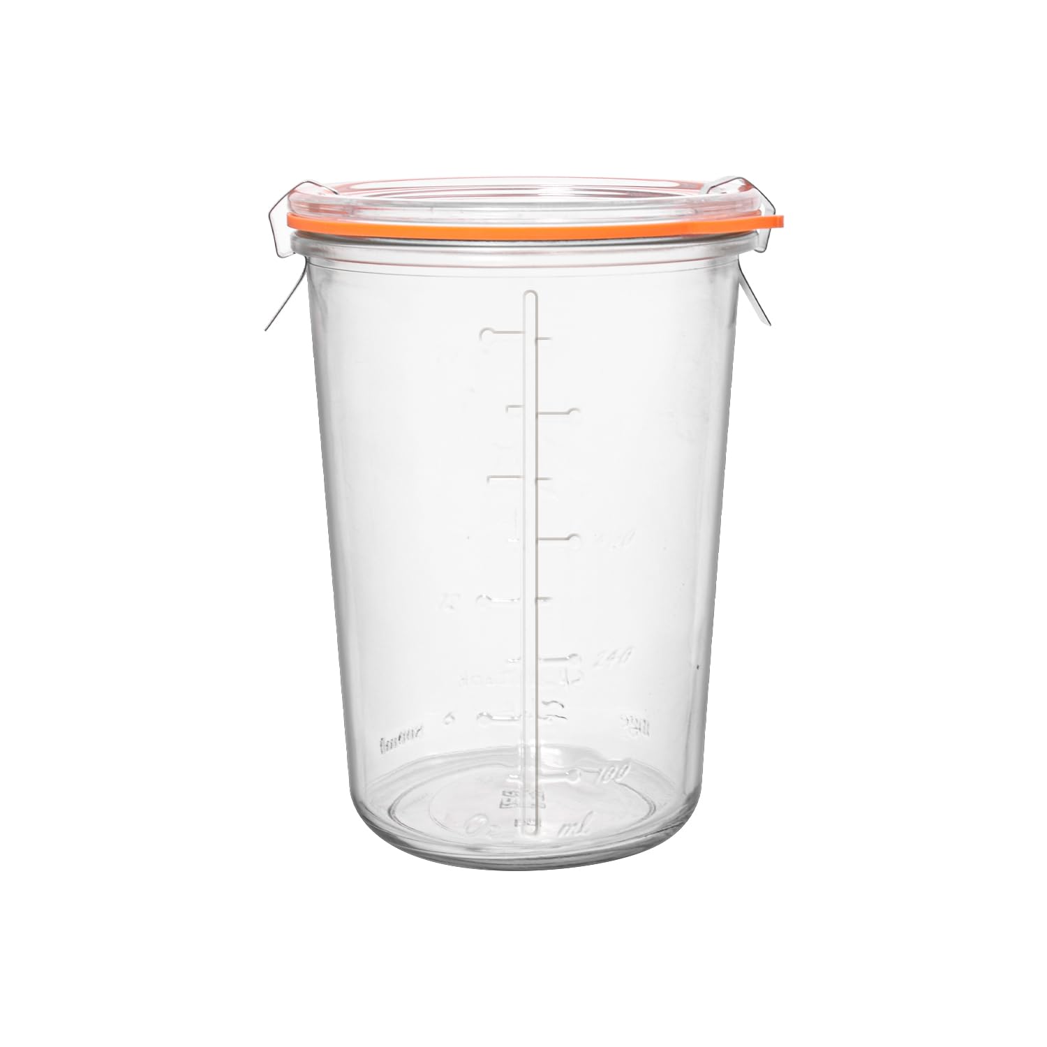 PYVYLO frasco vidrio masa madre 27oz: apertura amplia para monitorear fermentación