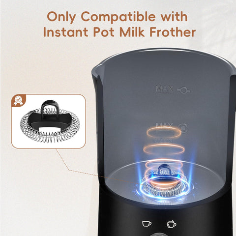 Compatibilidad Pyxcxm con Instant Pot 4 en 1 para espumado preciso.