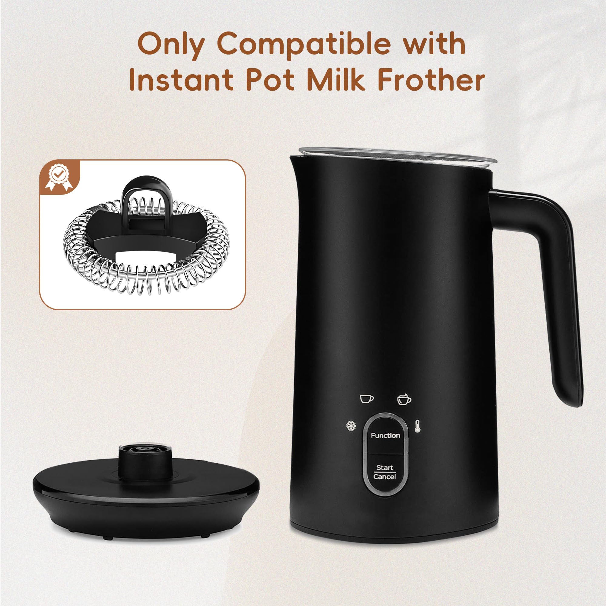 Pyxcxm dos batidores para Instant Pot, duraderos y fáciles de limpiar.