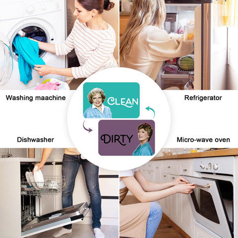 Imán Las Chicas Doradas de PZJIEAN, ideal como regalo para nuevos hogares y apartamentos.