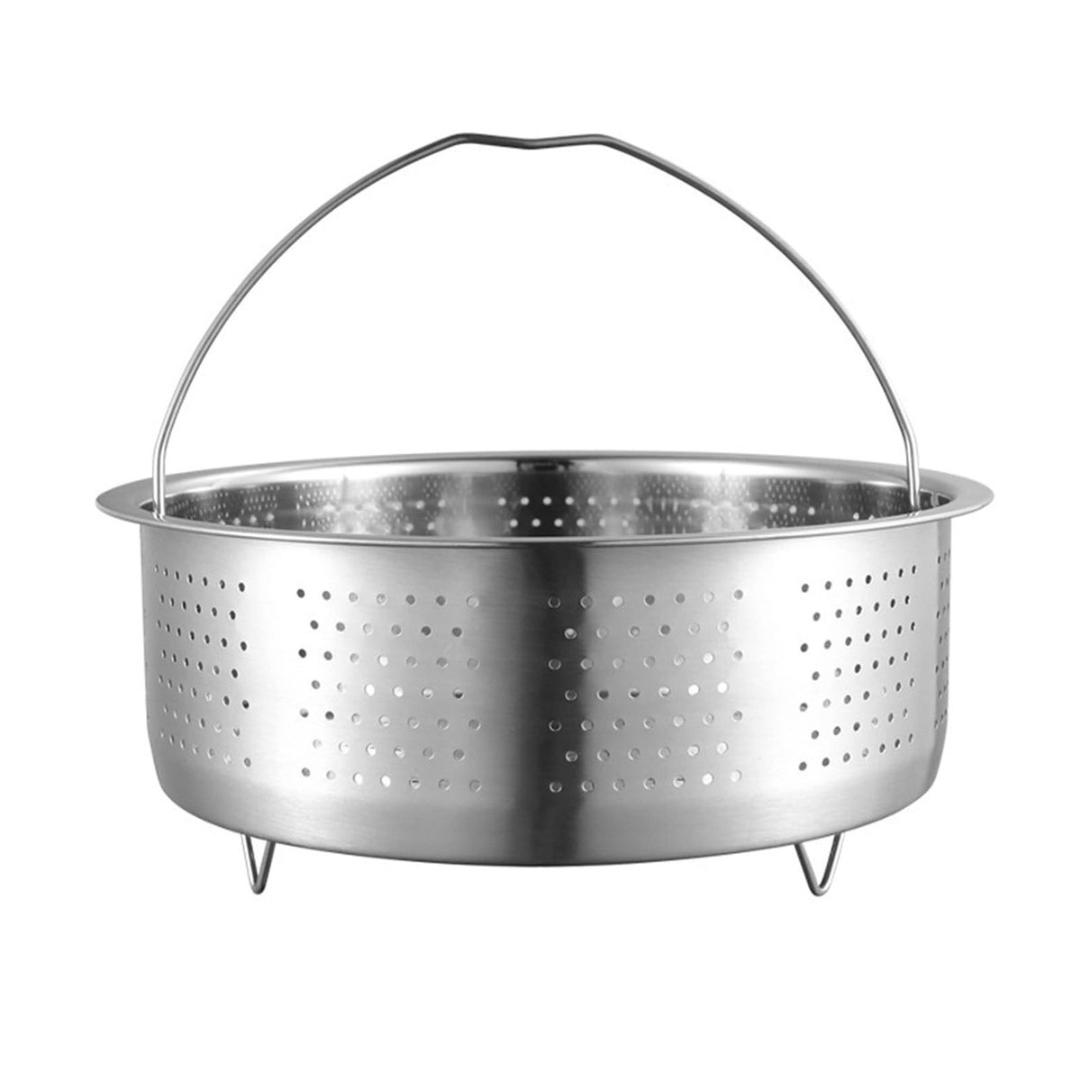 Cesta de vapor Qancesd en acero inoxidable 304 para cocción uniforme.
