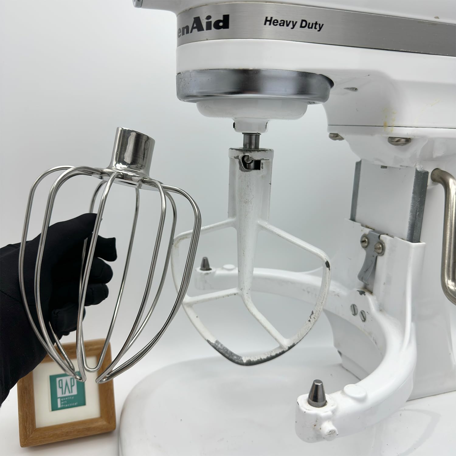 qAp Quality Art Practical batidor ideal para reuniones familiares; porciones grandes.
