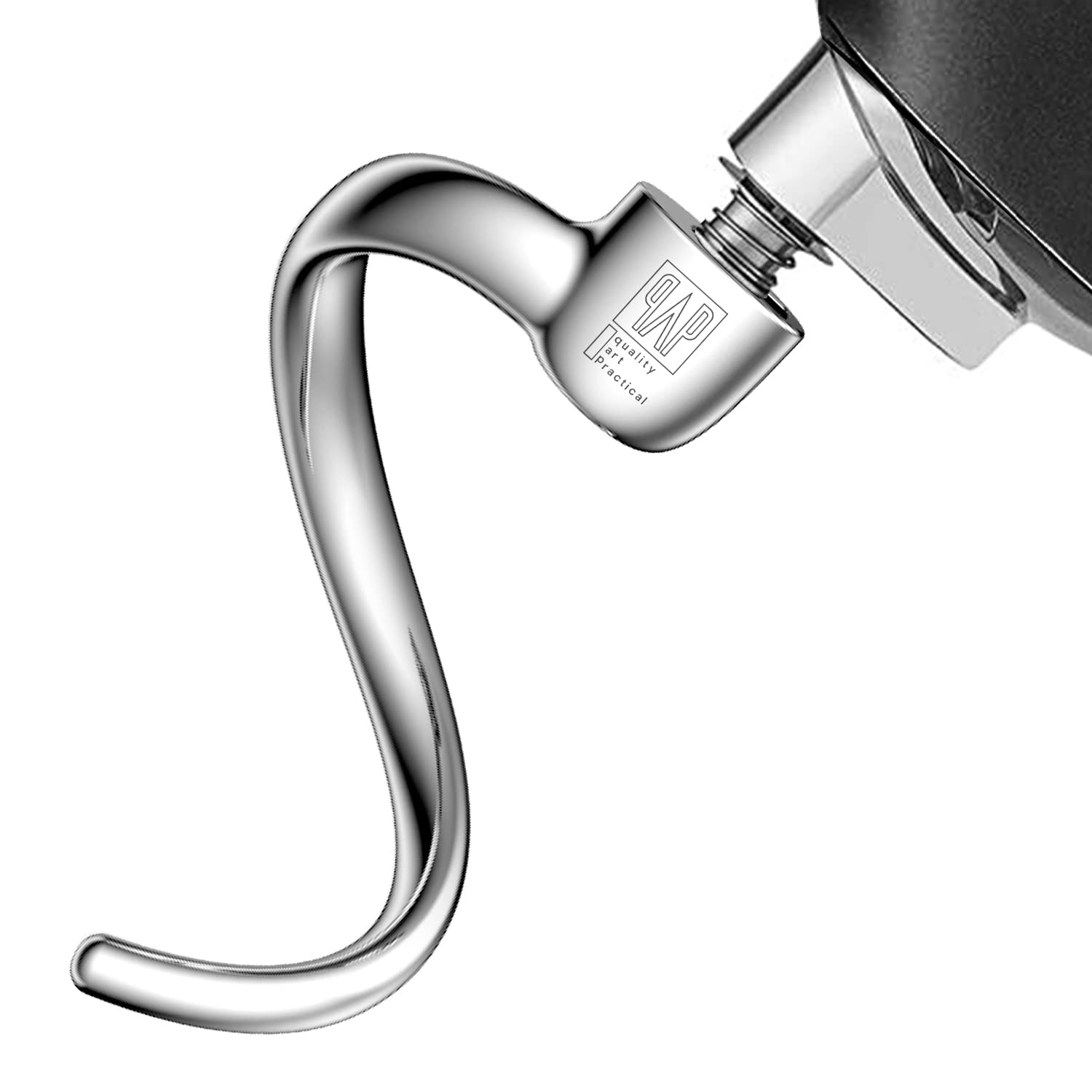 Ganch espiral de masa qAp Quality Art Practical para Cuisinart 5,5 qt, mejora amasado