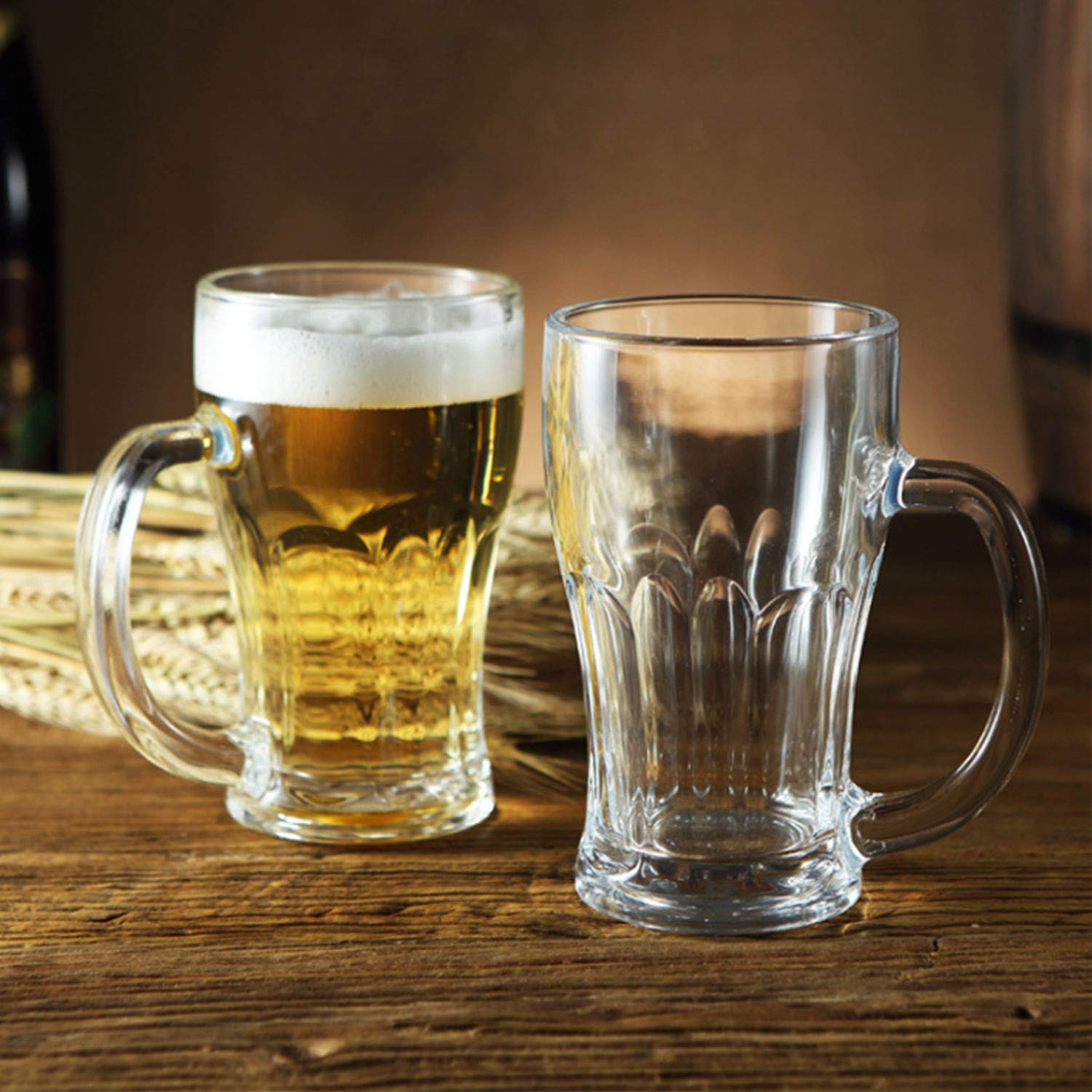 Set completo QAPPDA de 8 jarras para cerveza, regalo práctico para fiestas.