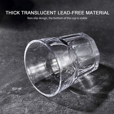 Vaso de cristal claro QAPPDA para cócteles de 5 oz.