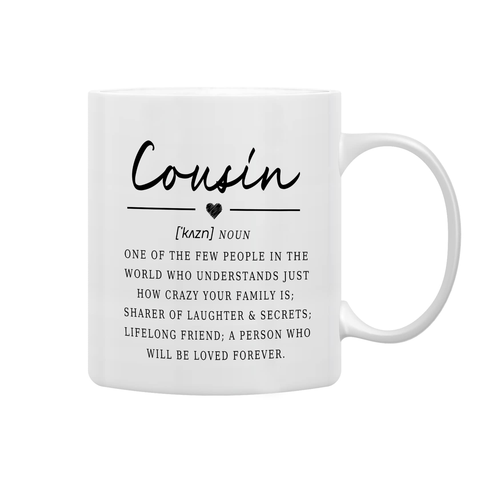 Taza QASHWEY Definición Primo, frente: ideal para café diario y pausa matutina.