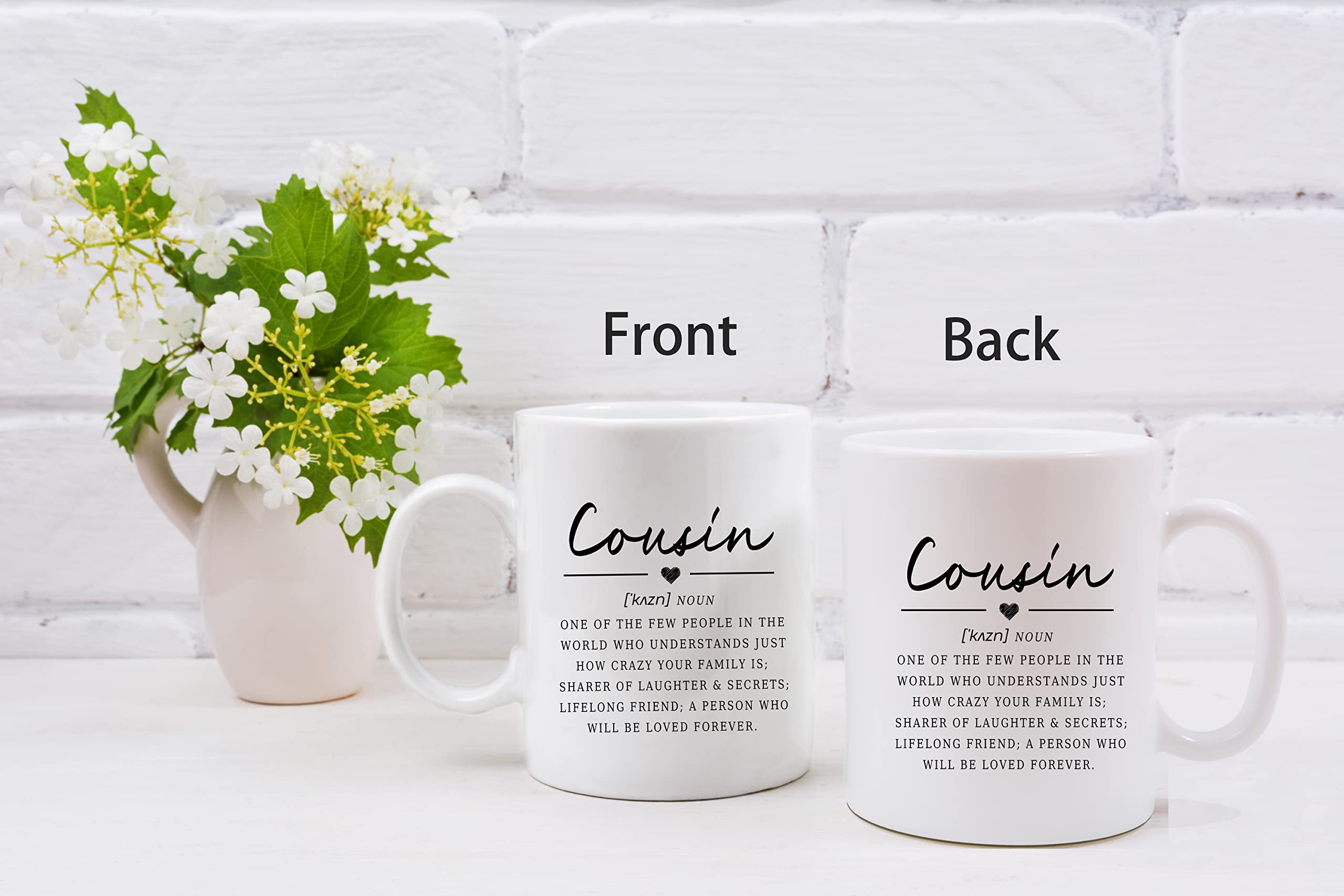 Taza QASHWEY Definición Primo, regalo: añade detalle práctico a un evento.