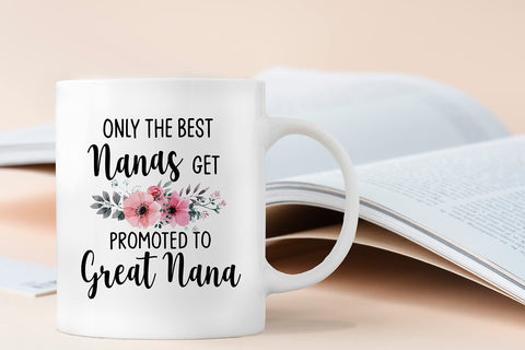 Taza cerámica QASHWEY Nana, regalo ideal para ocasiones especiales.
