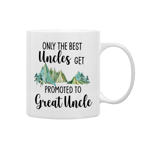 Taza QASHWEY para tío con mango en forma de C, cómoda para café diario.