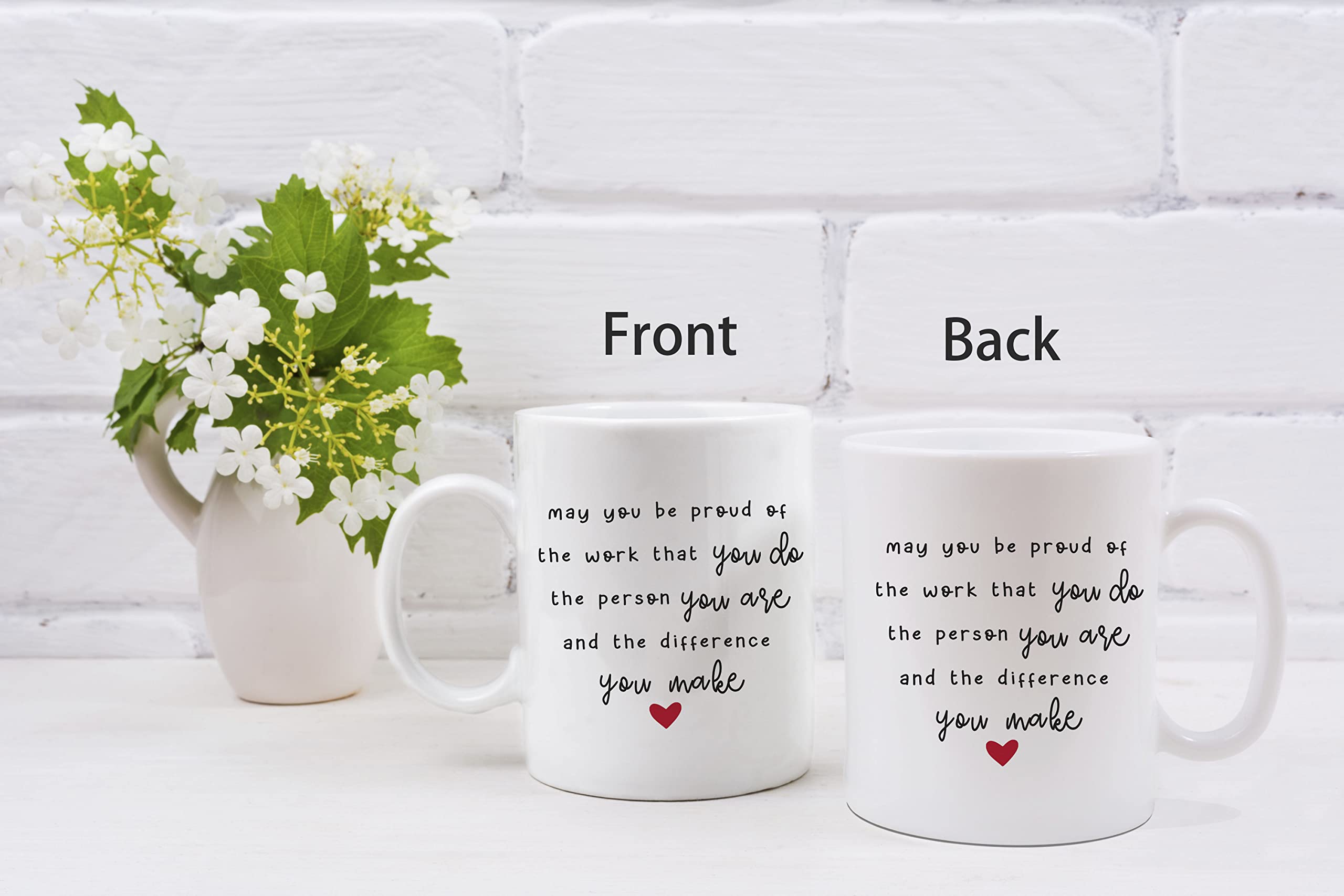 Taza QASHWEY para uso diario en casa o trabajo.