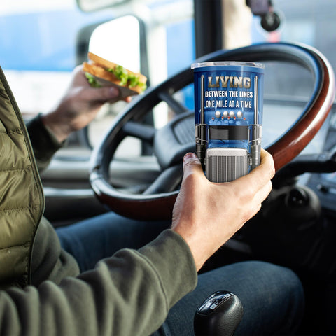 Qatdey Tumbler regalo para camionero, detalle práctico