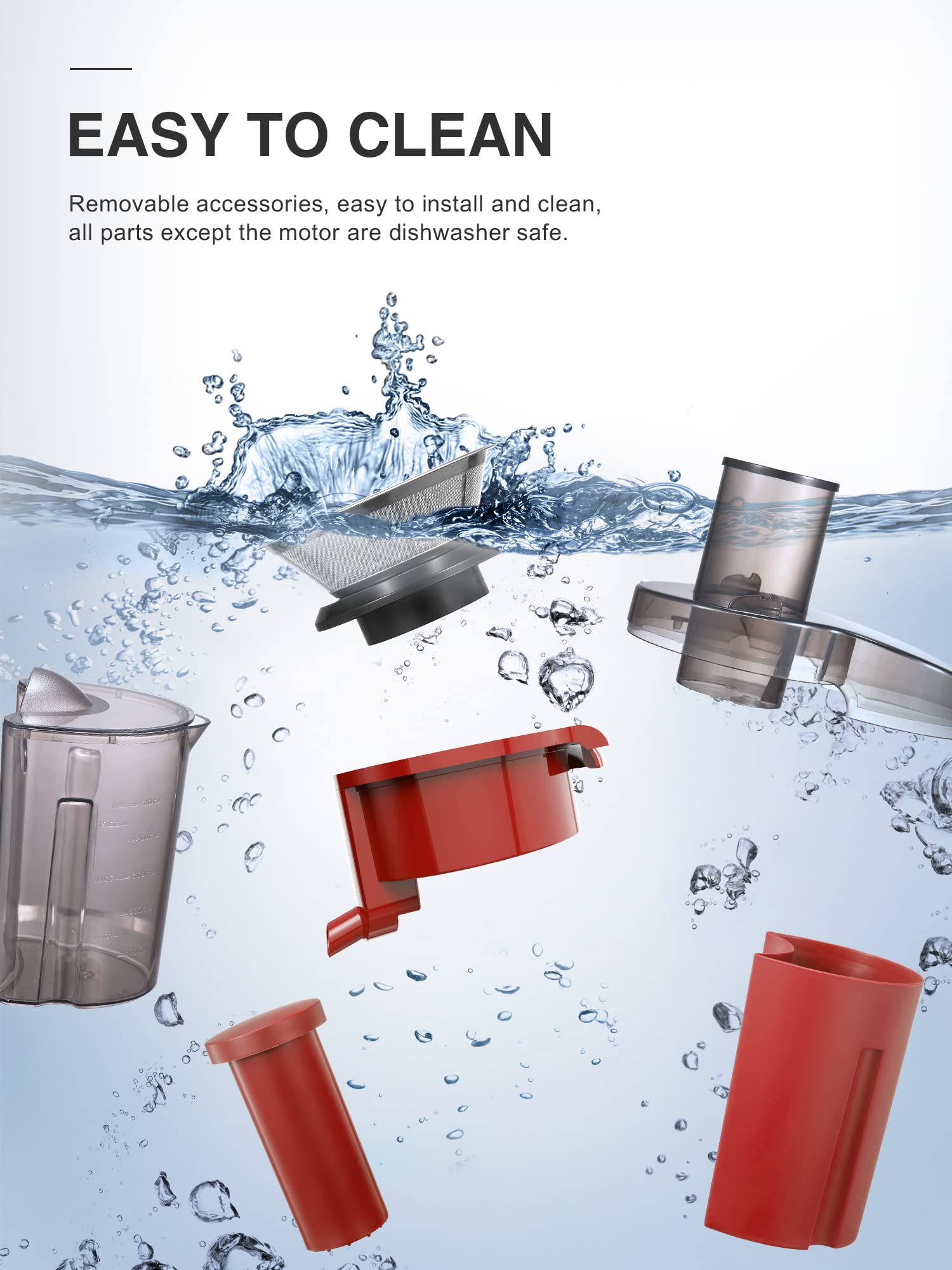 QCen cuerpo de acero inoxidable ofrece durabilidad y resistencia.