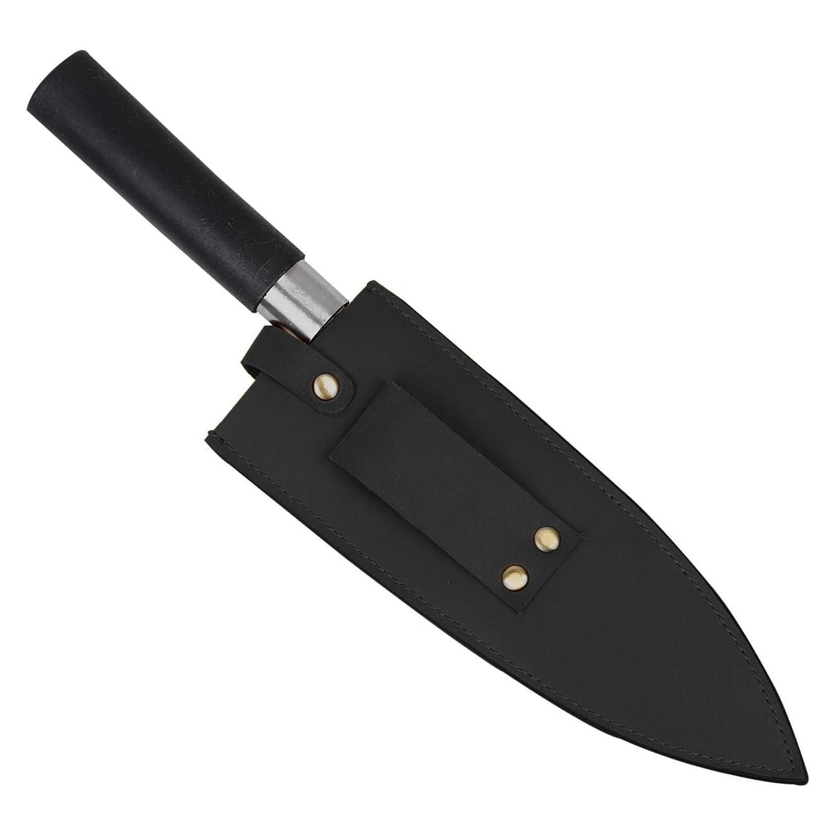 Funda Qchengsan para cuchillo de 8 pulgadas, protege el filo y facilita el transporte.