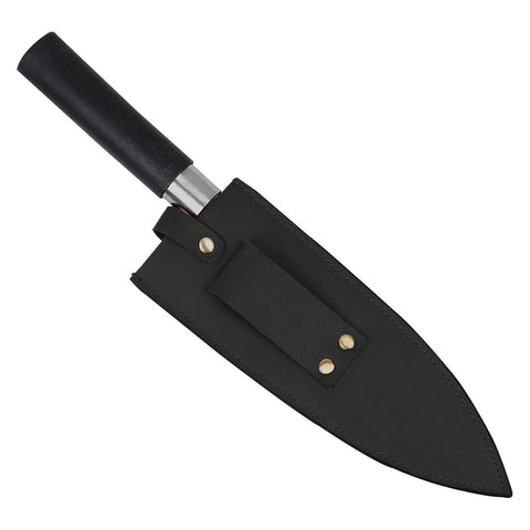 Funda Qchengsan para cuchillo de 8 pulgadas, protege el filo y facilita el transporte.